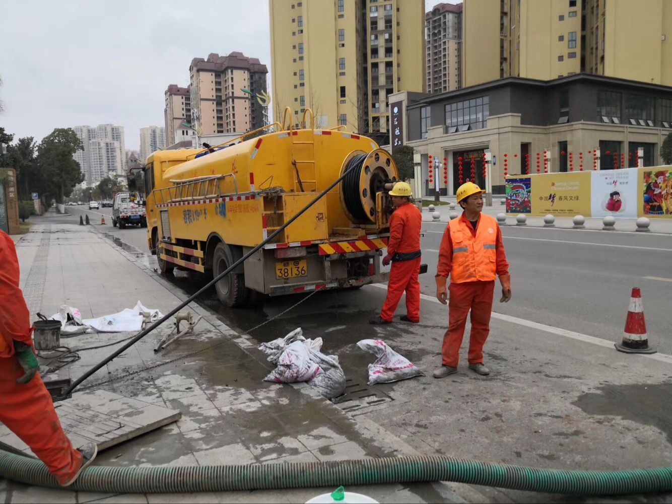 西宁排污管道清淤-管道清洗